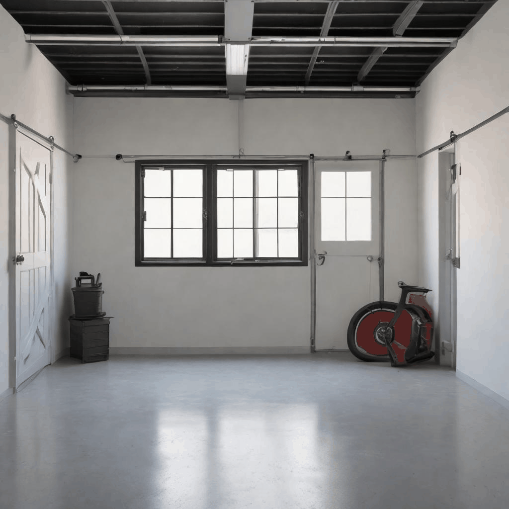 AI Garage Design - Virtual Staging