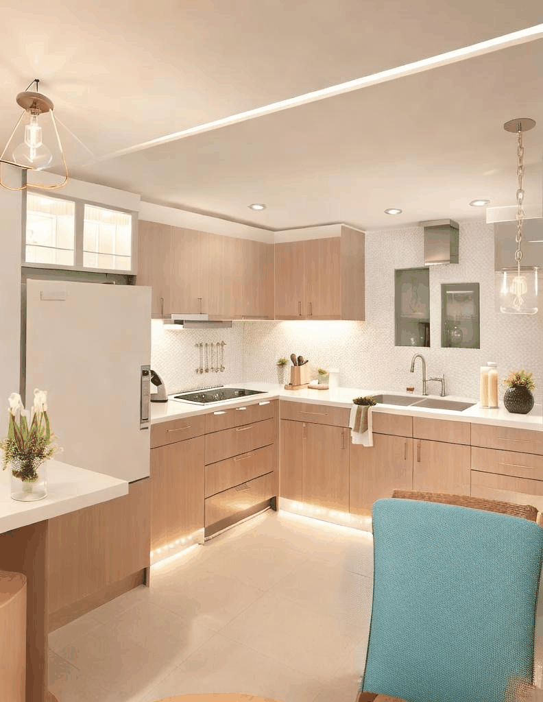 AI Kitchen Design - Virtual Staging