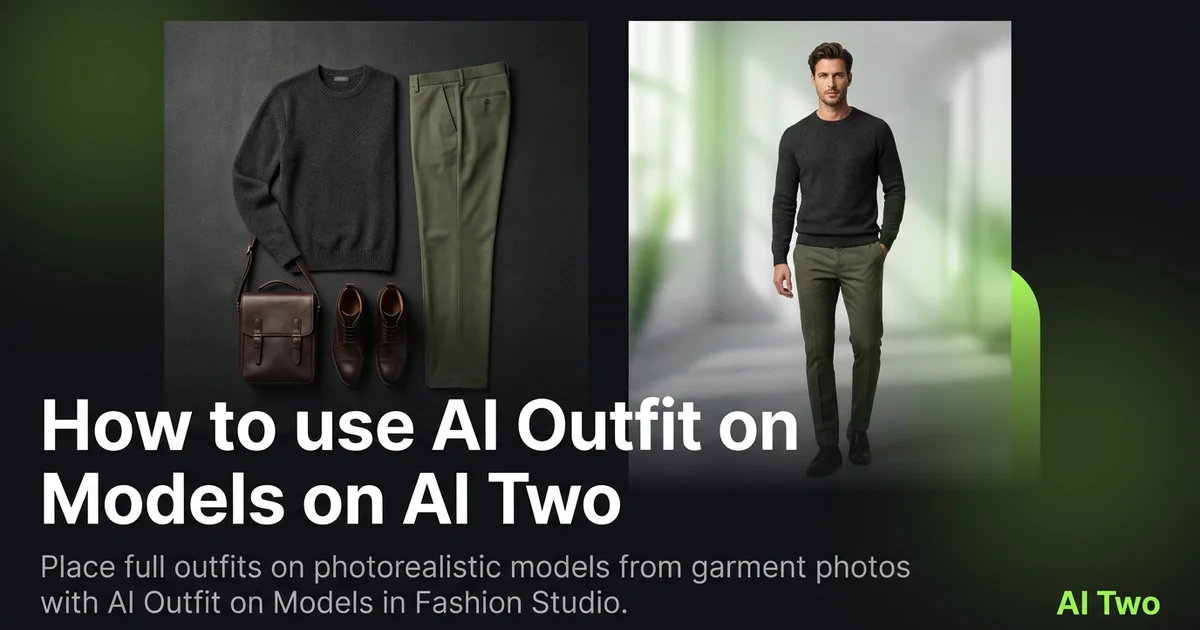 How to use AI Outfit on Models on AI Two