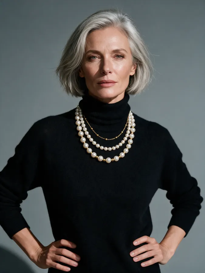 Necklace on Model — real output from this tool