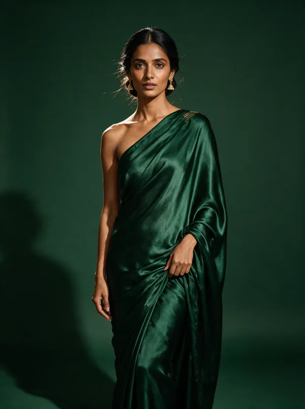 Ayesha — AI fashion model, Indian woman in her late 20s