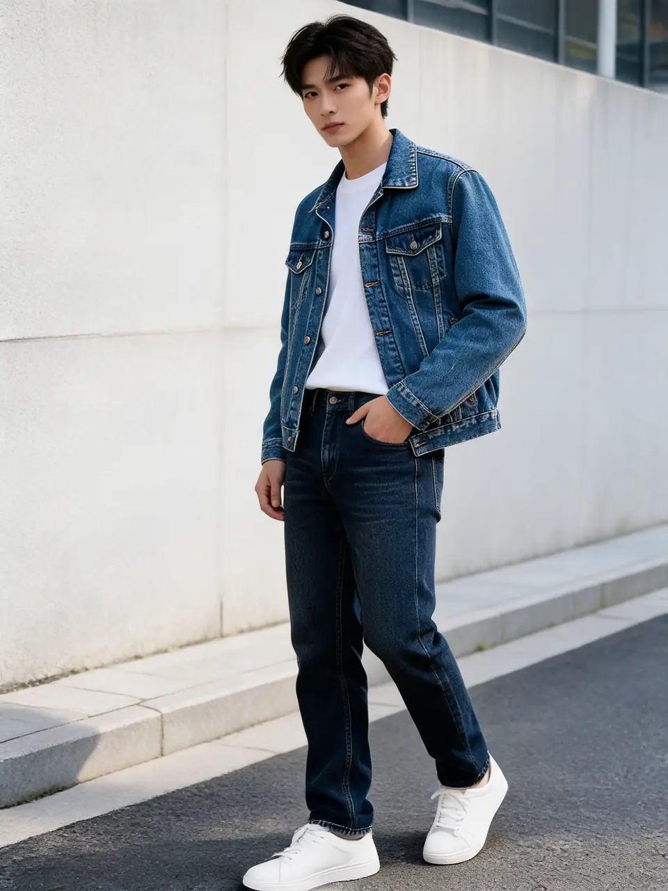 AI Fashion Models after AI redesign