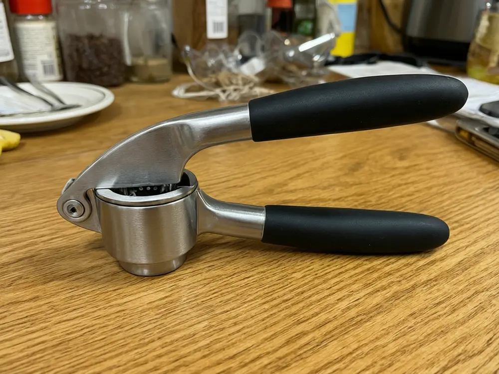 Amazon listing image result: handheld product photo showing its size before AI redesign