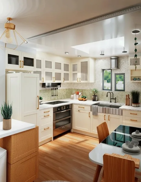 Interior AI — kitchen restyle after AI redesign