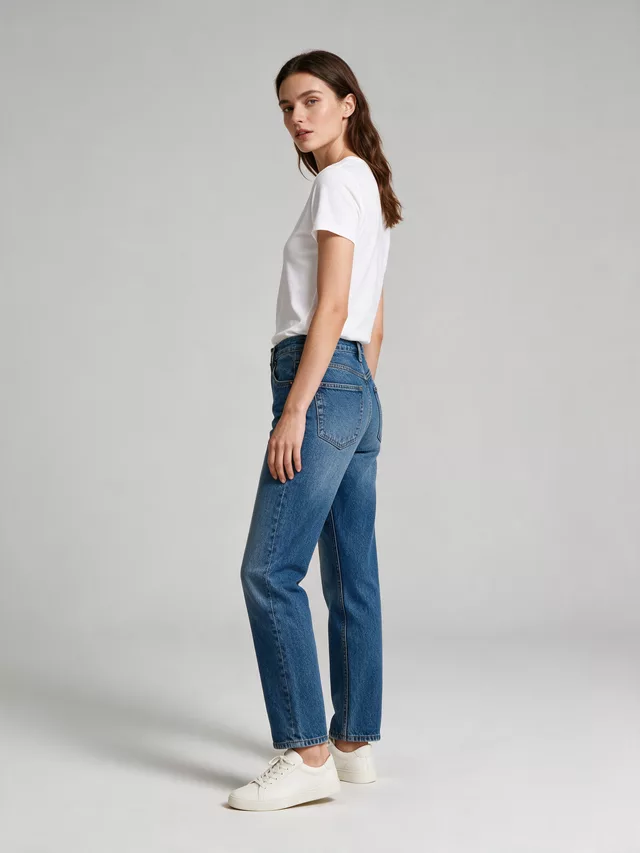 Three-quarter pose
