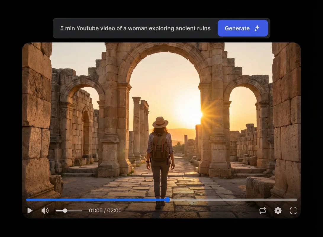 AI Text to Video Generator - Convert text and scripts to professional videos